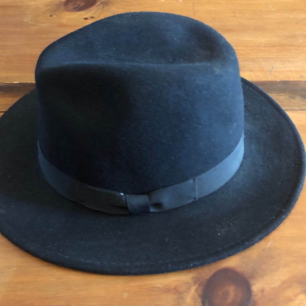 Classic Black Fedora Hat